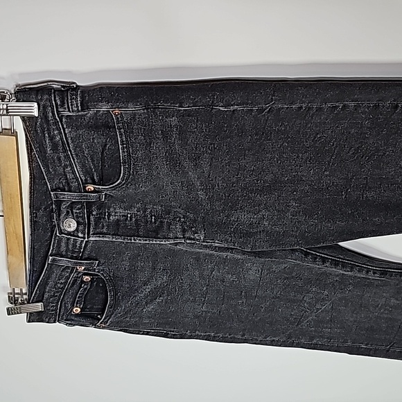 LEVI'S faded black 28x28 high rise jeans - Picture 2 of 8